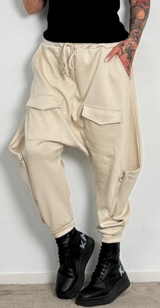 Baggy Hose "Whitney" - beige