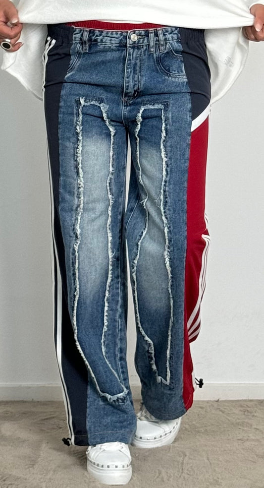 Jeansbroek "Simo" - denim veelkleurig