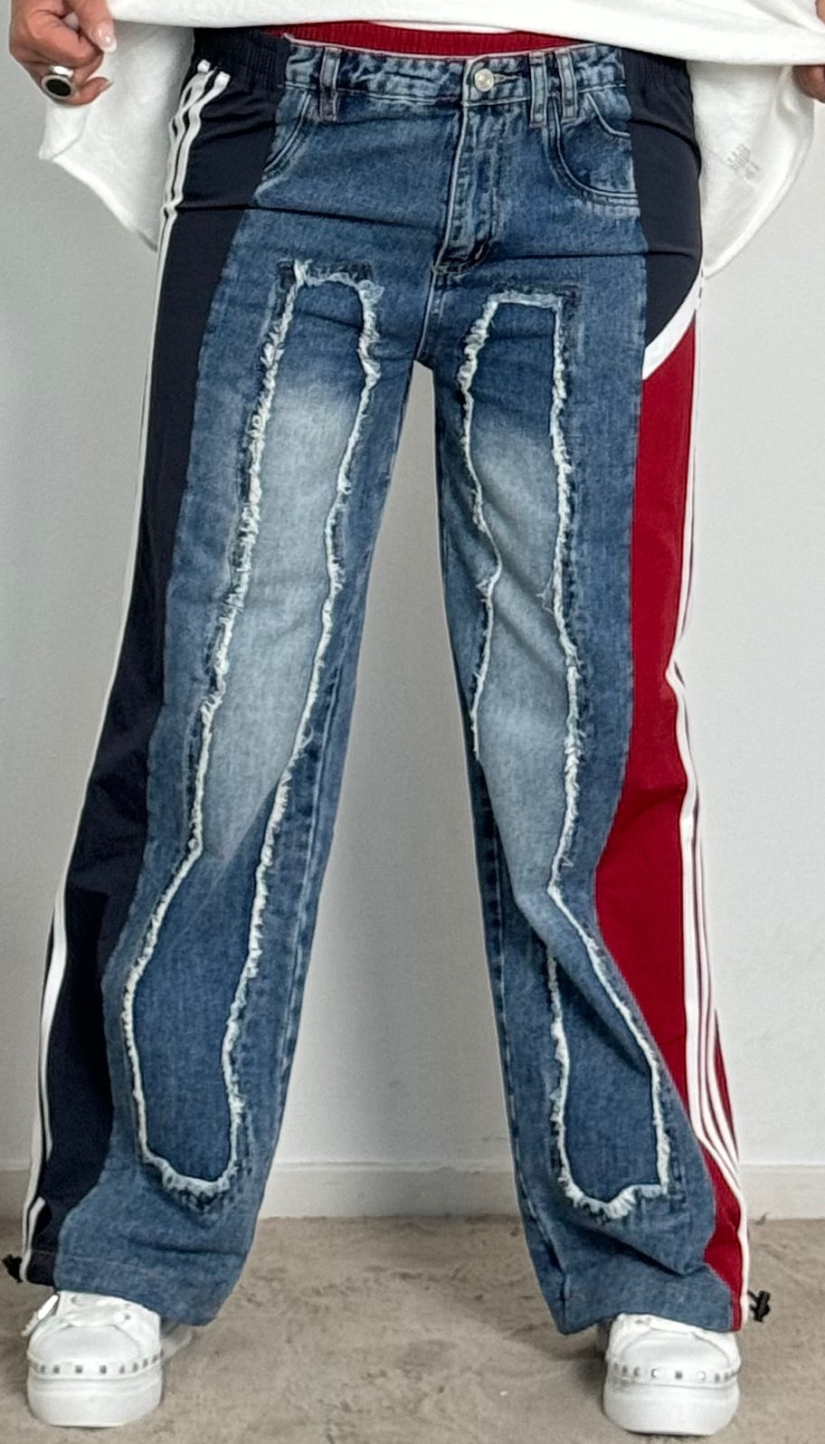 Jeans Hose "Simo" - denim-mehrfarbig