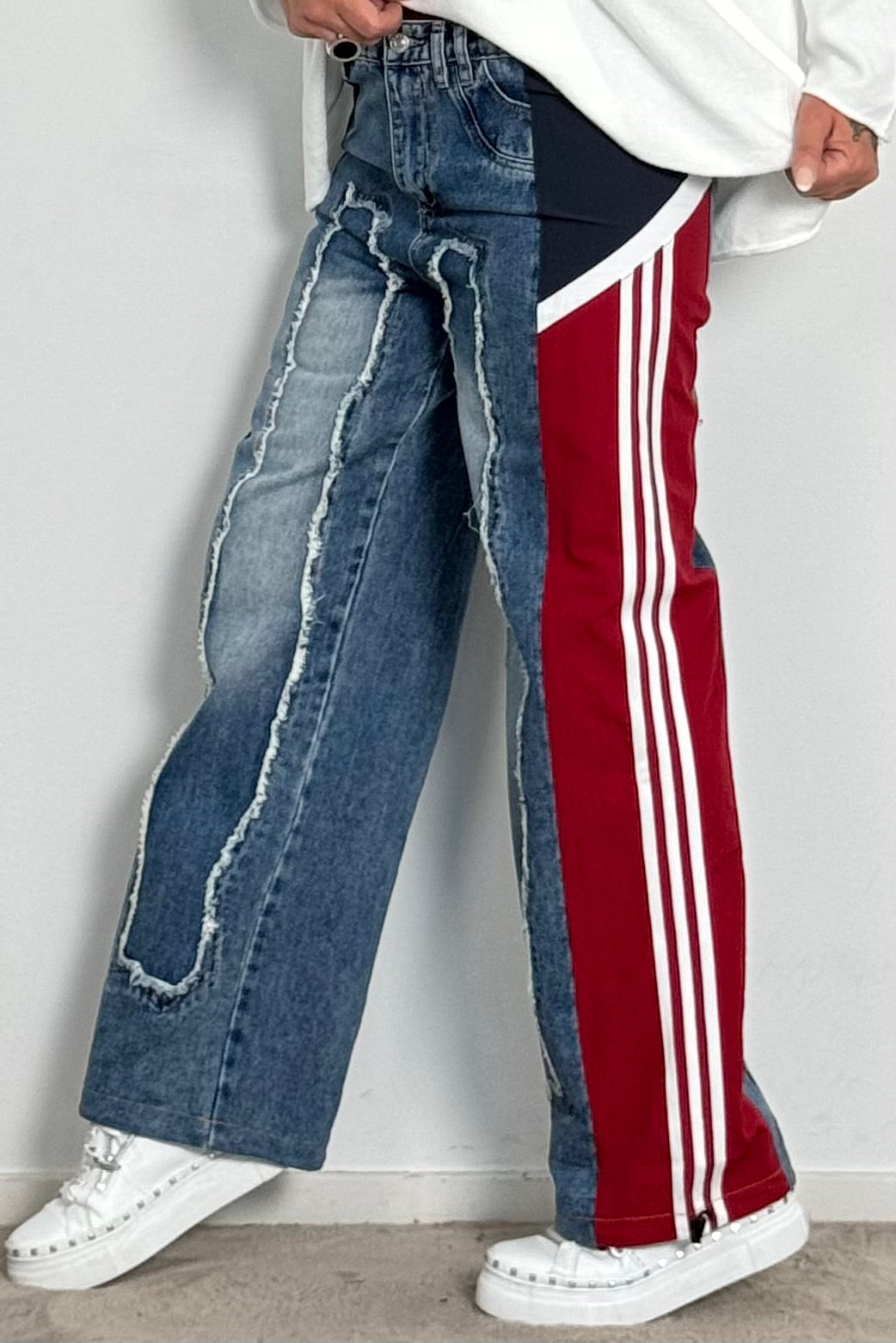 Jeansbroek "Simo" - denim veelkleurig