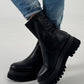 Bootie model "Grave Step" - black