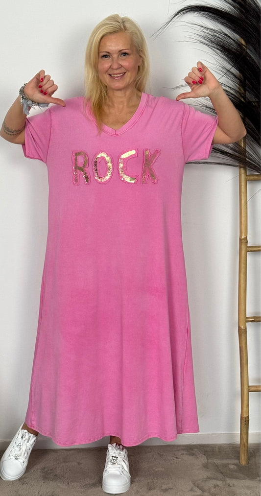 T-Shirt Kleid "Diana" - pink
