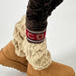 Boots model "Frosty Walk" - camel-beige-multicolored