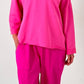 Sweatshirt Modell "Smile" - pink