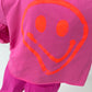 Sweatshirt Modell "Smile" - pink