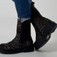 Leo Bootie Modell "Wild Step" anthrazit - leo