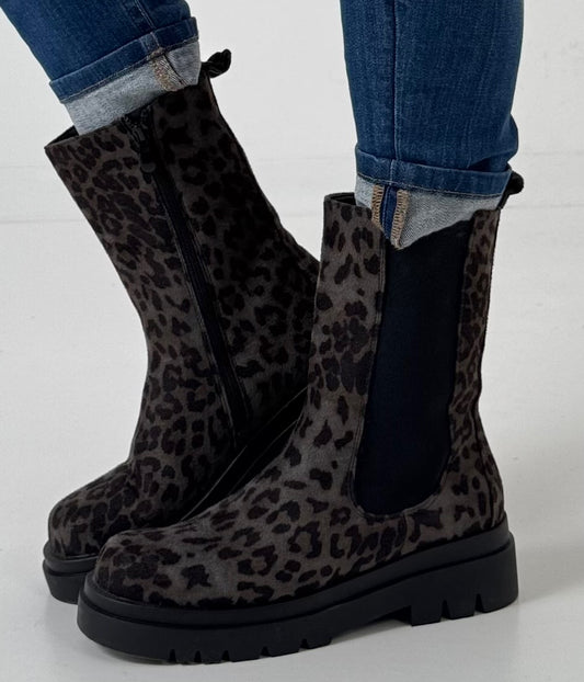 Leo Bootie model "Wild Step" anthracite - leo