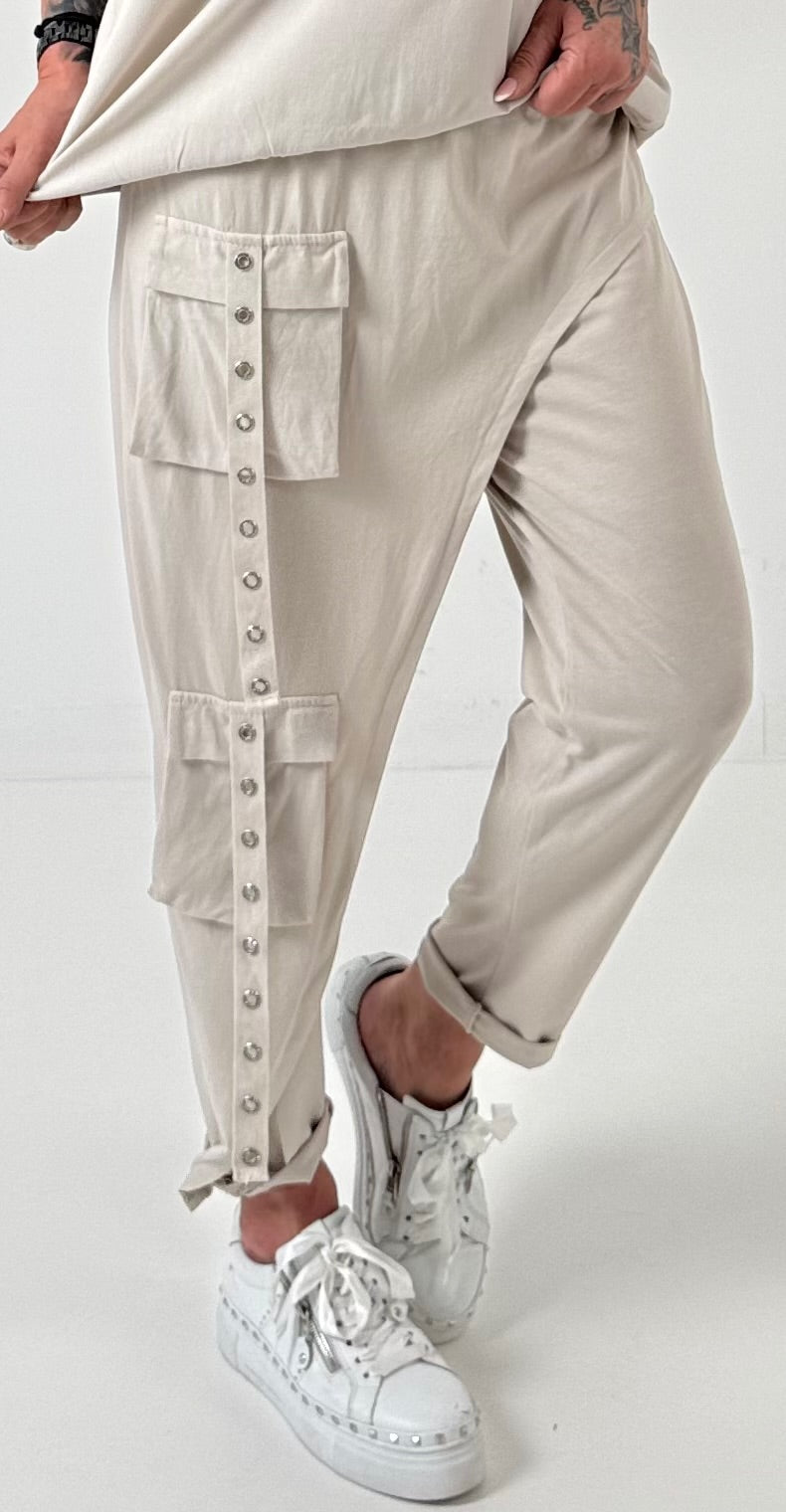 Hose Modell "Sideplay" - beige