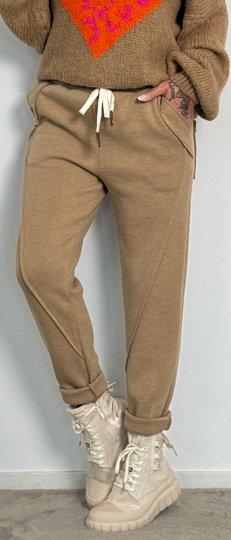 Pants "Fly" - camel