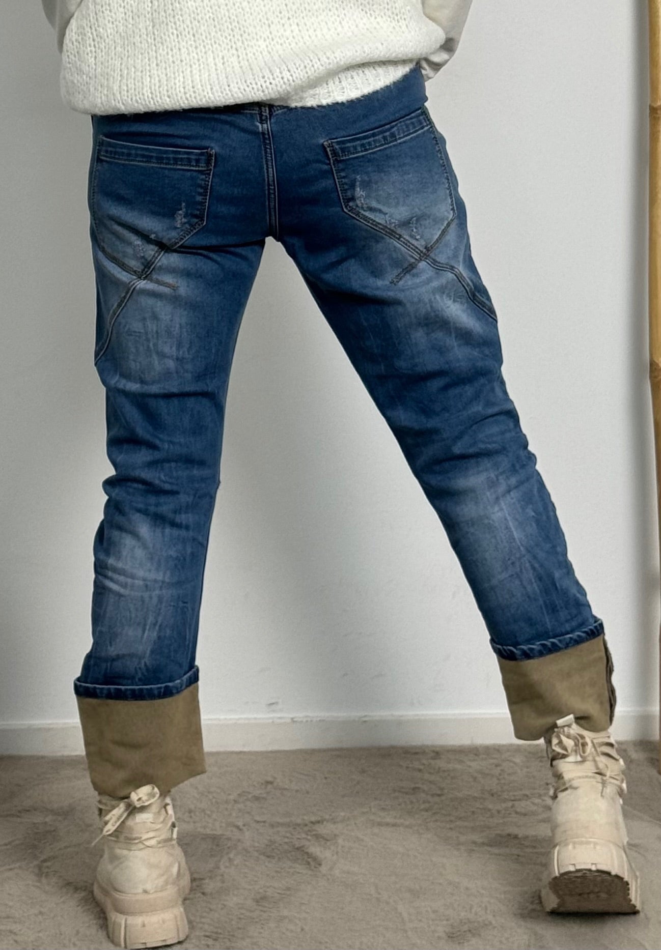 Jeansbroek "Beer" - denim