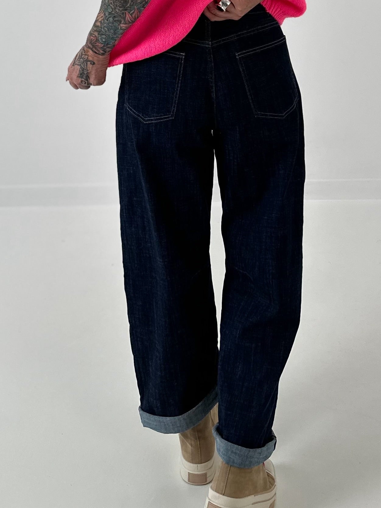 Jeans model "Lou" - dark denim
