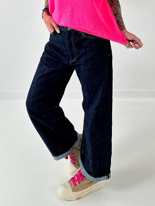 Jeans model "Lou" - dark denim