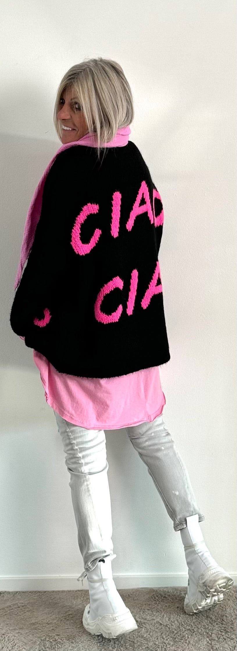 Sweater model "Ciao" - black