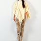 Poncho/Throw model "The Poncho" - ecru