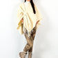 Poncho/Throw model "The Poncho" - ecru