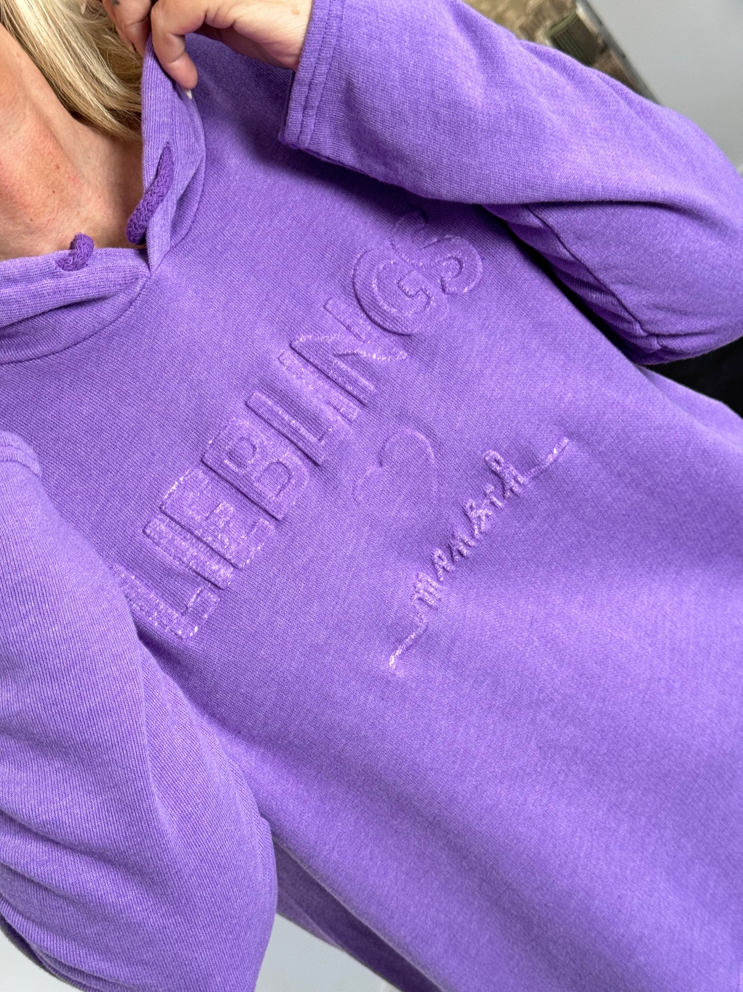 Hoodie "Favorite Person" - purple