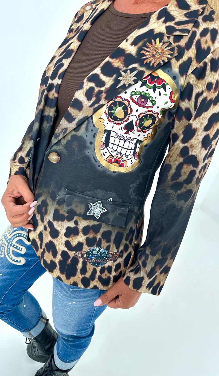 Blazer model "Beautiful Eye" - veelkleurig