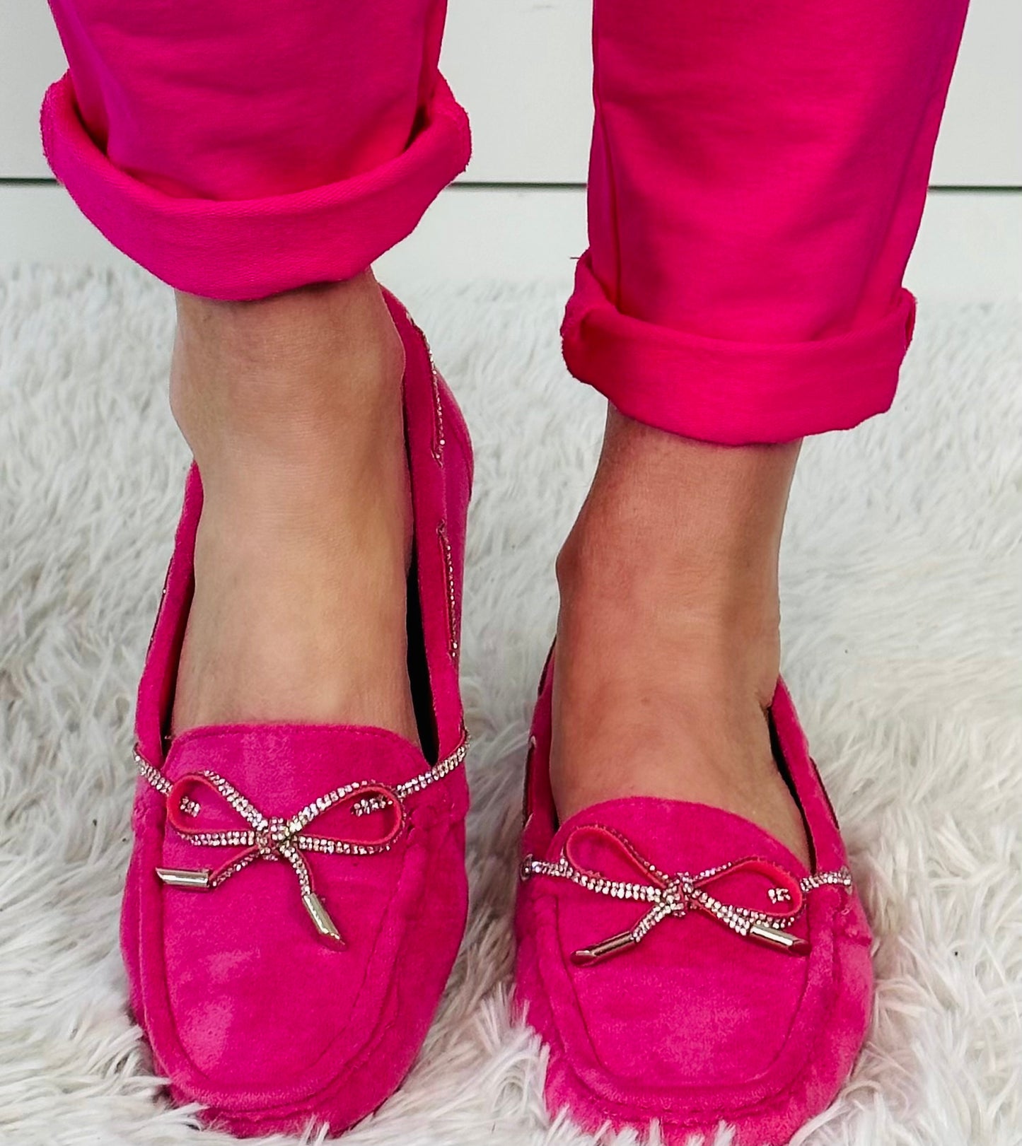 Mocassin "Julia" - roze